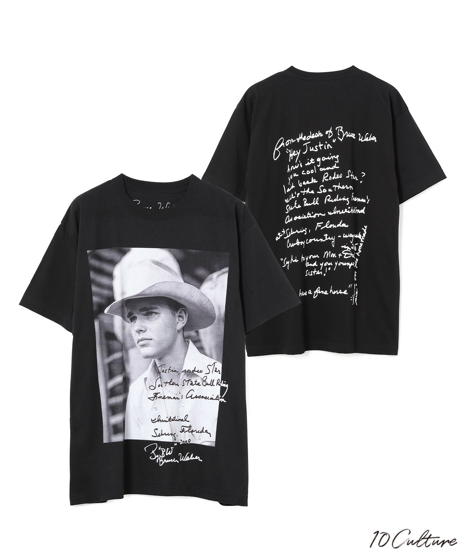 【アダムエロペ /ADAM ET ROPE' / MEN】の【Bruce Weber*BIOTOP*10C】Photo T-shirts インテリア・キッズ・メンズ・レディースファッション・服の通販 founy(ファニー) 　ファッション　Fashion　メンズファッション　MEN　イタリア　Italy　スペシャル　Special　雑誌　Magazine　フロント　Front　プリント　Print　夏　Summer　ブラック系(02)|ID: prp329100004534062 ipo3291000000032107951