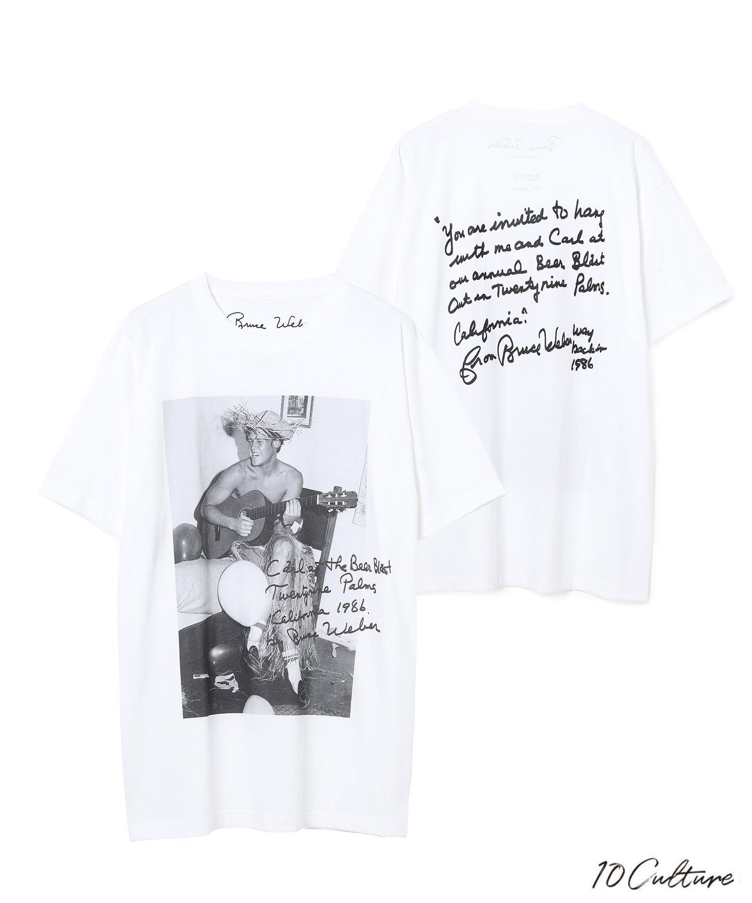 【アダムエロペ /ADAM ET ROPE' / MEN】の【Bruce Weber*BIOTOP*10C】Photo T-shirts インテリア・キッズ・メンズ・レディースファッション・服の通販 founy(ファニー) 　ファッション　Fashion　メンズファッション　MEN　イタリア　Italy　スペシャル　Special　雑誌　Magazine　フロント　Front　プリント　Print　夏　Summer　ホワイト(10)|ID: prp329100004534062 ipo3291000000032107953