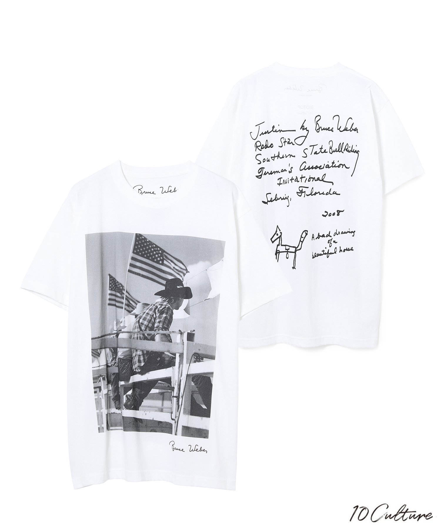 【アダムエロペ /ADAM ET ROPE' / MEN】の【Bruce Weber*BIOTOP*10C】Photo T-shirts インテリア・キッズ・メンズ・レディースファッション・服の通販 founy(ファニー) 　ファッション　Fashion　メンズファッション　MEN　イタリア　Italy　スペシャル　Special　雑誌　Magazine　フロント　Front　プリント　Print　夏　Summer　ホワイト系(12)|ID: prp329100004534062 ipo3291000000032107958