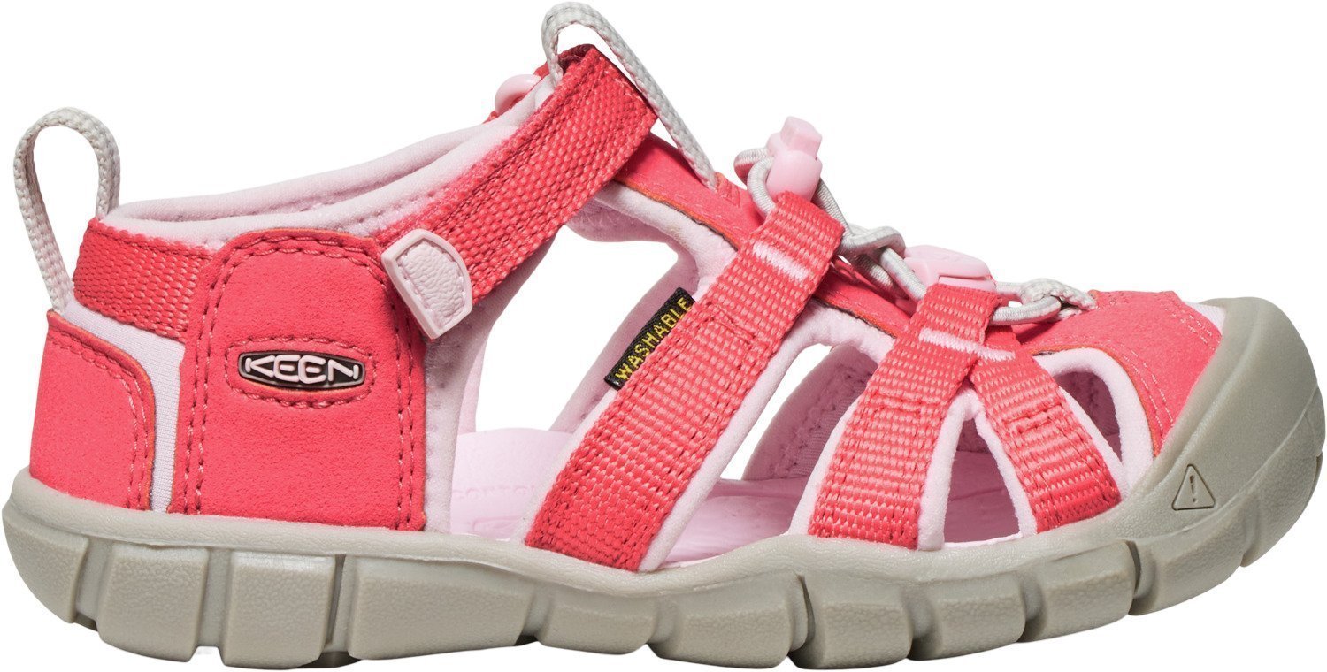 【キーン/KEEN / KIDS】のCHILDREN SEACAMP II CNX キッズ シーキャンプ ツー シーエヌエックス インテリア・キッズ・メンズ・レディースファッション・服の通販 founy(ファニー) 　ファッション　Fashion　キッズファッション　KIDS　アウトドア　Outdoor　ウォッシャブル　Washable　クッション　Cushion　軽量　Lightweight　サンダル　Sandals　シューズ　Shoes　スリッポン　Slip-Ons　トラベル　Travel　フィット　Fit　ライニング　Lining　ラップ　Wrap　Dubarry/Giggle Pink|ID: prp329100004534091 ipo3291000000032106149