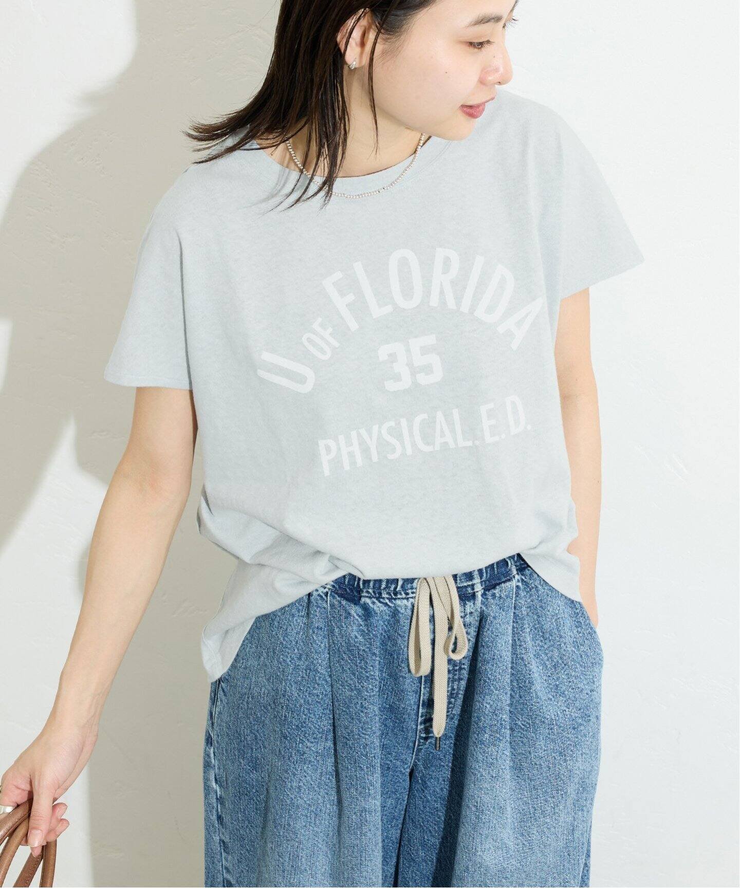 【ジャーナルスタンダード/JOURNAL STANDARD】の【RIDING HIGH/ライディングハイ】ラフィテンジクTシャツ インテリア・キッズ・メンズ・レディースファッション・服の通販 founy(ファニー) 　ファッション　Fashion　レディースファッション　Fashion for Women　トップス・カットソー　Cut & Sew Tops　シャツ・ブラウス・オフィスカジュアル　Elegant Blouses & Button-Ups　ロングTシャツ・Tシャツ　Longline T-Shirts & Tees　2025年　2025　2025春夏・S/S　Spring/Summer 2025 SS25　サックスブルー|ID: prp329100004534098 ipo3291000000032713934