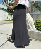 【その他のブランド/Other】のセルフカットリブ マーメイド フレア スカート スミクロ|ID: prp329100004534104 ipo3291000000032580585