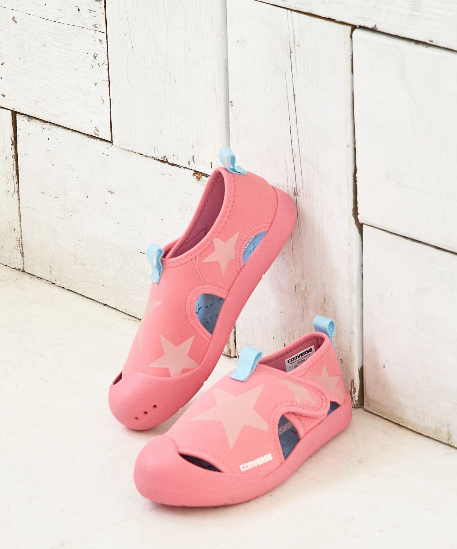 【ベイフロー/BAYFLOW / KIDS】の柔らか素材 【CONVERSE(コンバース)】STAR SANDAL(KIDS) インテリア・キッズ・メンズ・レディースファッション・服の通販 founy(ファニー) 　ファッション　Fashion　キッズファッション　KIDS　サンダル　Sandals　スニーカー　Sneakers　ラバー　Rubber　ピンク20|ID: prp329100004534108 ipo3291000000032045000