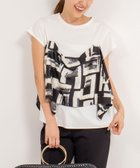 【ノーリーズ/NOLLEY'S】のスカーフ柄ビスチェ付き風Tシャツ ホワイト系その他5|ID: prp329100004534177 ipo3291000000032045294