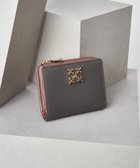 【ラシット/russet】の【名品】モノグラムプレートハーフウォレット グレーその他1|ID: prp329100004534182 ipo3291000000032597262
