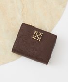 【ラシット/russet】の【名品】モノグラムプレートハーフウォレット ダークブラウン|ID: prp329100004534182 ipo3291000000033495050