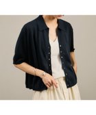【サロン アダム エ ロペ/SALON adam et rope'】の【WEB限定】ドライタッチスキッパーニットカーディガン ネイビー(40)|ID: prp329100004534185 ipo3291000000032045327