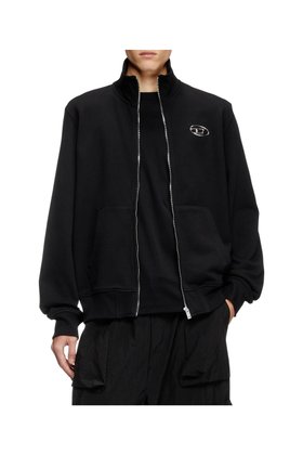 【ディーゼル/DIESEL / MEN】のメンズ ジップアップスウェット S-GINNI-ZIP-OD 人気、トレンドファッション・服の通販 founy(ファニー) ファッション Fashion メンズファッション MEN オーバル Oval スタイリッシュ Stylish フィット Fit メタル Metal メンズ Mens |ID:prp329100004534197