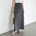 【その他のブランド/Other】のタイトスカート ロングスカート バックスリット入りナロースカート タイト ダークグレー|ID: prp329100004534213 ipo3291000000032214852