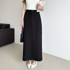 【ココモモ/COCOMOMO】のタイトスカート ロングスカート バックスリット入りナロースカート タイト 人気、トレンドファッション・服の通販 founy(ファニー) ファッション Fashion レディースファッション Fashion for Women スカート Skirts ロングスカート Long Skirts / Maxi & Midi Skirts バッグ Bags アンクル Ankle-Length Design ストレート Straight, Straight Cut スリット Slit, Slit Detail タイトスカート Pencil Skirt, Tight Skirt ポケット Pocket, Pocket Detail ロング Long, Long-Length thumbnail ブラック|ID: prp329100004534213 ipo3291000000033825705