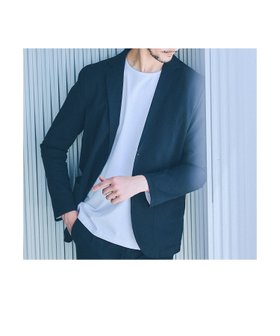 【アバハウス/ABAHOUSE / MEN】の【セットアップ対応/接触冷感】ハイブリット リラックス ジャケット 人気、トレンドファッション・服の通販 founy(ファニー) ファッション Fashion メンズファッション MEN セットアップ Setup/Men 洗える Washable ジャケット Jacket スラックス Slacks スーツ Suit セットアップ Set Up デニム Denim フォーマル Formal ポロシャツ Polo Shirt リラックス Relax ゴルフ Golf ビジネス 仕事 通勤 Business |ID:prp329100004534235