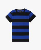 【アニエスベー ファム/agnes b. FEMME】の太ボーダー コットン 半袖Tシャツ Brando 人気、トレンドファッション・服の通販 founy(ファニー) ファッション Fashion レディースファッション Fashion for Women トップス・カットソー Cut & Sew Tops シャツ・ブラウス・オフィスカジュアル Elegant Blouses & Button-Ups ロングTシャツ・Tシャツ Longline T-Shirts & Tees ボーダー Border, Stripe 半袖 Short Sleeve, Half Sleeve 定番 Standard, Basic Item thumbnail ブルー×ブラック|ID: prp329100004534249 ipo3291000000032752327