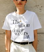 【ヴェルメイユ パー イエナ/VERMEIL par iena】のLettered cotton Tee 人気、トレンドファッション・服の通販 founy(ファニー) ファッション Fashion レディースファッション WOMEN 2025年 2025 2025春夏・S/S Ss,Spring/Summer,2025 おすすめ Recommend インナー Inner ジャケット Jacket ボトム Bottom thumbnail ホワイト|ID: prp329100004534262 ipo3291000000032045618