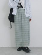 【サマンサモスモス/Samansa Mos2】のラメプリーツアソート柄スカート 人気、トレンドファッション・服の通販 founy(ファニー) ファッション Fashion レディースファッション WOMEN スカート Skirt プリント Print プリーツ Pleats thumbnail グリーン|ID: prp329100004534266 ipo3291000000032045635