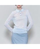 【ビューティ&ユース ユナイテッドアローズ/BEAUTY&YOUTH / UNITED ARROWS】の6(ROKU) ナイロン チュール シャツ プルオーバー 人気、トレンドファッション・服の通販 founy(ファニー) ファッション Fashion レディースファッション Fashion for Women トップス・カットソー Cut & Sew Tops シャツ・ブラウス・オフィスカジュアル Elegant Blouses & Button-Ups カジュアルプルオーバー・ニットトップス Pullovers & Knit Tops / Casual Pullovers インナー Innerwear シアー Sheer, See-Through チュール Tulip, Tulip Motif ポロシャツ Polo Shirt, Collared Tee thumbnail LT.BLUE|ID: prp329100004534275 ipo3291000000032999588