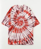 【ローズバッド/ROSE BUD】のブリーチ/タイダイビッグTシャツ 人気、トレンドファッション・服の通販 founy(ファニー) ファッション Fashion レディースファッション Fashion for Women トップス・カットソー Cut & Sew Tops シャツ・ブラウス・オフィスカジュアル Elegant Blouses & Button-Ups ロングTシャツ・Tシャツ Longline T-Shirts & Tees ショート Short, Short Length セットアップ Set-Up, Coordinated Outfit タイトスカート Pencil Skirt, Tight Skirt バランス Balance, Style Balance ビッグ Big, Oversized ブリーチ Bleach, Washed Finish おすすめ Recommended / Our Picks thumbnail RED|ID: prp329100004534279 ipo3291000000033161214