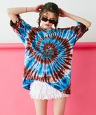 【ローズバッド/ROSE BUD】のブリーチ/タイダイビッグTシャツ 人気、トレンドファッション・服の通販 founy(ファニー) ファッション Fashion レディースファッション Fashion for Women トップス・カットソー Cut & Sew Tops シャツ・ブラウス・オフィスカジュアル Elegant Blouses & Button-Ups ロングTシャツ・Tシャツ Longline T-Shirts & Tees ショート Short, Short Length セットアップ Set-Up, Coordinated Outfit タイトスカート Pencil Skirt, Tight Skirt バランス Balance, Style Balance ビッグ Big, Oversized ブリーチ Bleach, Washed Finish おすすめ Recommended / Our Picks thumbnail BLUE|ID: prp329100004534279 ipo3291000000033161216