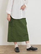 【サマンサモスモス/Samansa Mos2】のカーゴスカート 人気、トレンドファッション・服の通販 founy(ファニー) ファッション Fashion レディースファッション WOMEN スカート Skirt ガーリー Girly ポケット Pocket リボン Ribbon thumbnail カーキ|ID: prp329100004534292 ipo3291000000032045738