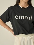 【エミ/emmi】の【10th】【ONLINE限定カラー】eco emmiロゴTシャツ 人気、トレンドファッション・服の通販 founy(ファニー) ファッション Fashion レディースファッション WOMEN トップス・カットソー Tops/Tshirt シャツ/ブラウス Shirts/Blouses ロング / Tシャツ T-Shirts スペシャル Special thumbnail BLK[009]|ID: prp329100004534297 ipo3291000000032045771