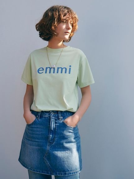【エミ/emmi】の【10th】【ONLINE限定カラー】eco emmiロゴTシャツ インテリア・キッズ・メンズ・レディースファッション・服の通販 founy(ファニー) 　ファッション　Fashion　レディースファッション　WOMEN　トップス・カットソー　Tops/Tshirt　シャツ/ブラウス　Shirts/Blouses　ロング / Tシャツ　T-Shirts　スペシャル　Special　LIME[022]|ID: prp329100004534297 ipo3291000000032045775