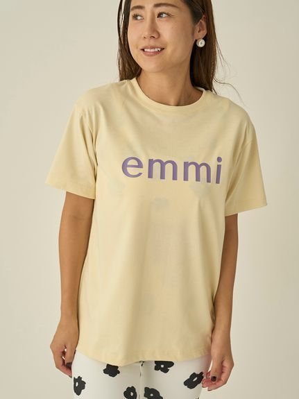 【エミ/emmi】の【10th】【ONLINE限定カラー】eco emmiロゴTシャツ インテリア・キッズ・メンズ・レディースファッション・服の通販 founy(ファニー) 　ファッション　Fashion　レディースファッション　WOMEN　トップス・カットソー　Tops/Tshirt　シャツ/ブラウス　Shirts/Blouses　ロング / Tシャツ　T-Shirts　スペシャル　Special　YEL[032]|ID: prp329100004534297 ipo3291000000032045777
