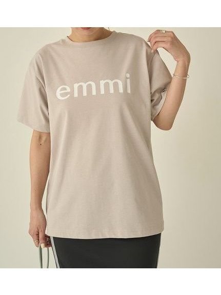 【エミ/emmi】の【10th】【ONLINE限定カラー】eco emmiロゴTシャツ インテリア・キッズ・メンズ・レディースファッション・服の通販 founy(ファニー) 　ファッション　Fashion　レディースファッション　WOMEN　トップス・カットソー　Tops/Tshirt　シャツ/ブラウス　Shirts/Blouses　ロング / Tシャツ　T-Shirts　スペシャル　Special　BEG[037]|ID: prp329100004534297 ipo3291000000032045779