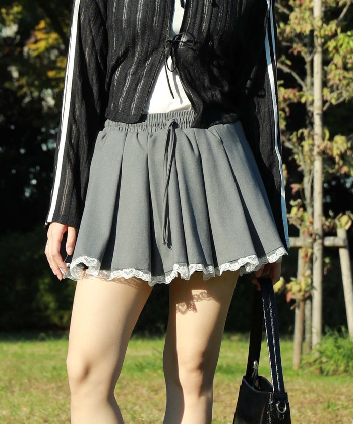 【アイモハ/aimoha】の【HOOK】for girls レイヤード風プリーツミニスカート インテリア・キッズ・メンズ・レディースファッション・服の通販 founy(ファニー) https://founy.com/ ファッション Fashion レディースファッション WOMEN スカート Skirt ミニスカート Mini Skirts ショート Short スニーカー Sneakers スポーティ Sporty スーツ Suit トレンド Trend トレーナー Trainer フェミニン Feminine プリーツ Pleats ミニスカート Mini Skirt エレガント 上品 Elegant |ID: prp329100004534299 ipo3291000000032045786