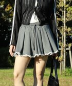 【アイモハ/aimoha】の【HOOK】for girls レイヤード風プリーツミニスカート ダークグレー|ID: prp329100004534299 ipo3291000000032045787