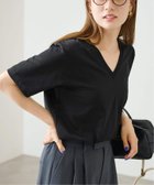 【フレームワーク/FRAMeWORK】の≪追加≫LOEFF/ロエフ 別注スビン天竺VネックTシャツ ブラック|ID: prp329100004534320 ipo3291000000032045872