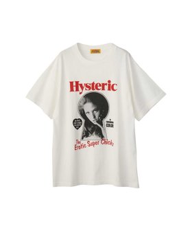 【ヒステリックグラマー/HYSTERIC GLAMOUR】のEROTIC CHICKS オーバーサイズTシャツ 人気、トレンドファッション・服の通販 founy(ファニー) ファッション Fashion レディースファッション Fashion for Women トップス・カットソー Cut & Sew Tops シャツ・ブラウス・オフィスカジュアル Elegant Blouses & Button-Ups ロングTシャツ・Tシャツ Longline T-Shirts & Tees グラフィック Graphic, Graphic Design フロント Front, Front Design |ID:prp329100004534323