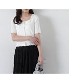 【プロポーション ボディドレッシング/PROPORTION BODY DRESSING】のテレコセットアップ 人気、トレンドファッション・服の通販 founy(ファニー) ファッション Fashion レディースファッション WOMEN セットアップ Setup アンサンブル Ensemble インナー Inner カットソー Cut And Sew カーディガン Cardigan キャップ Cap スリーブ Sleeve セットアップ Set Up テレコ Tereko デコルテ Decolletage フリル Frills レース Race thumbnail ホワイト|ID: prp329100004534346 ipo3291000000032045983