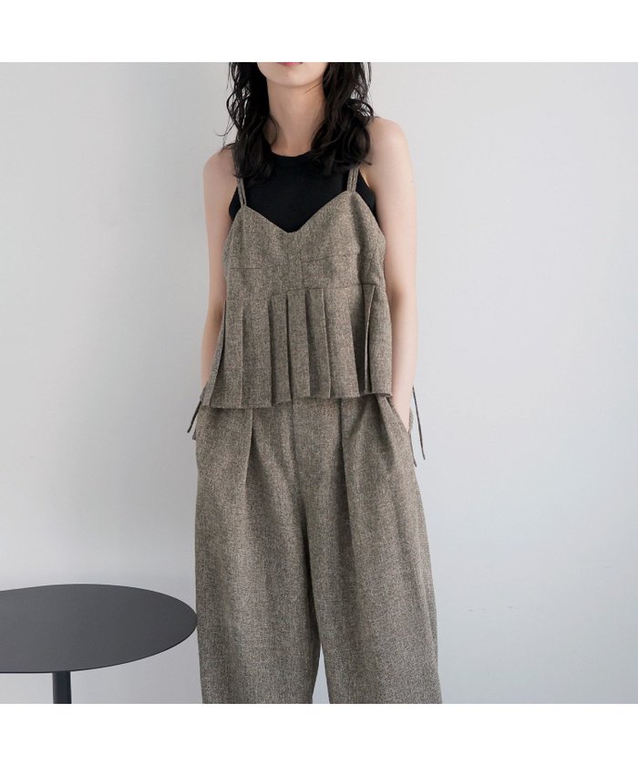 【リアン/Lian】のプリーツデザインビスチェ インテリア・キッズ・メンズ・レディースファッション・服の通販 founy(ファニー) https://founy.com/ ファッション Fashion レディースファッション WOMEN トップス・カットソー Tops/Tshirt ビスチェ Bustier |ID: prp329100004534357 ipo3291000000032046016