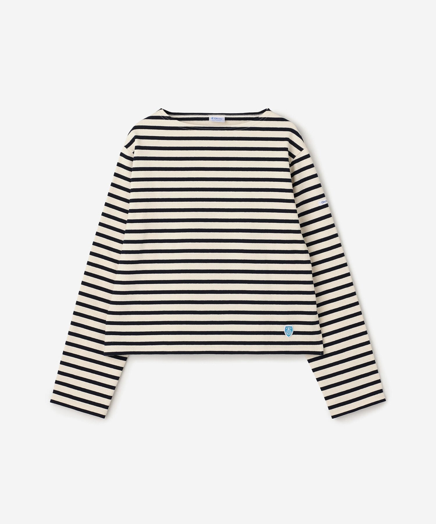 【ビショップ/Bshop】のコットンロード クロップドTシャツ WOMEN インテリア・キッズ・メンズ・レディースファッション・服の通販 founy(ファニー) 　ファッション　Fashion　レディースファッション　WOMEN　トップス・カットソー　Tops/Tshirt　シャツ/ブラウス　Shirts/Blouses　ロング / Tシャツ　T-Shirts　カットソー　Cut And Sew　クロップド　Cropped　バランス　Balance　フロント　Front　ボトム　Bottom　軽量　Lightweight　長袖　Long Sleeve　ECRU系1|ID: prp329100004534362 ipo3291000000032046033