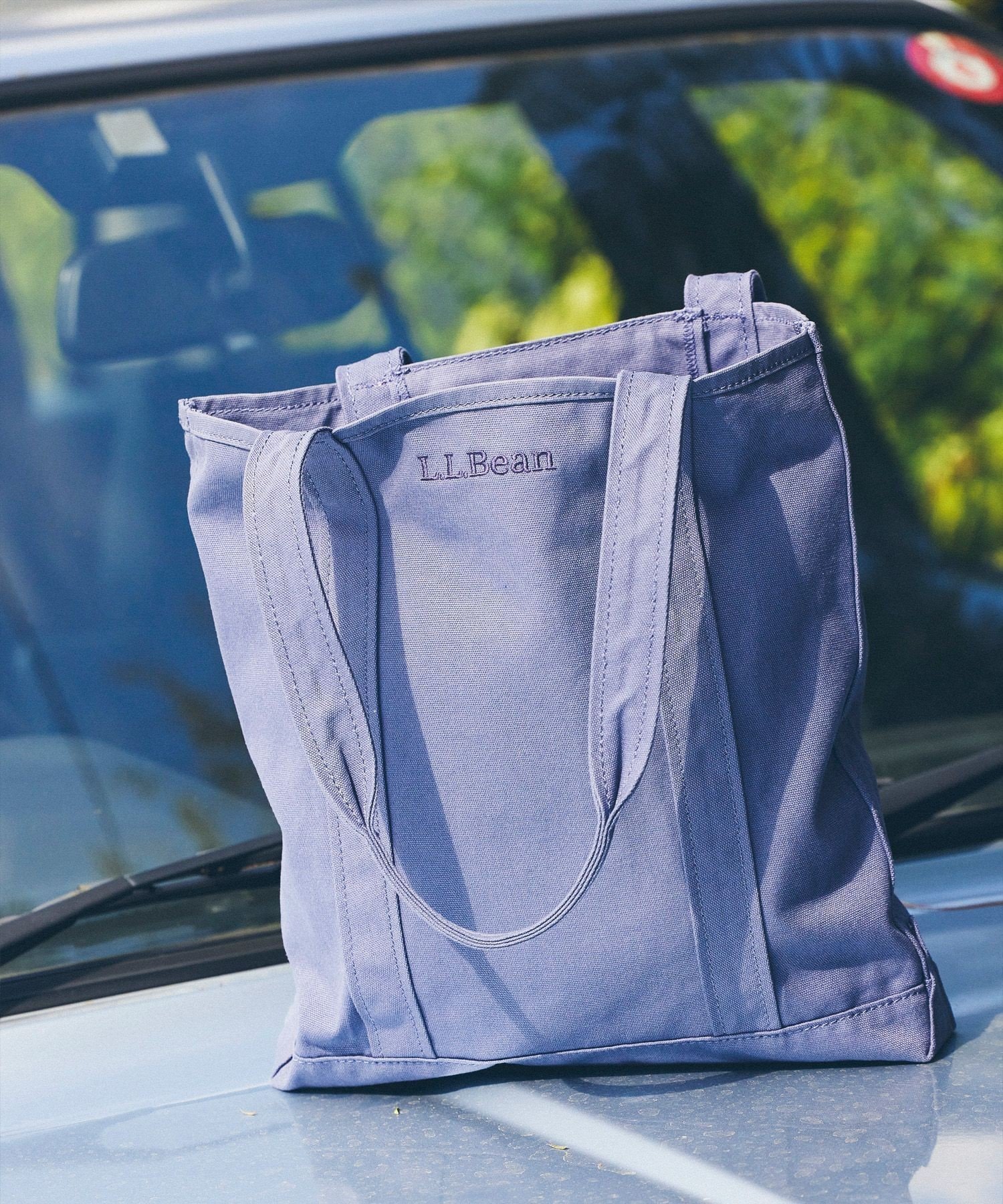 【ボンジュールレコード/bonjour records】のL.L.Bean/エル・エル・ビーン record tote bag for bonjor records exclusive Slate Blue インテリア・キッズ・メンズ・レディースファッション・服の通販 founy(ファニー) 　ファッション　Fashion　レディースファッション　Fashion for Women　バッグ　Bags　アウトドア　Outdoor Clothing　インナー　Innerwear　コンパクト　Compact, Small Size　バランス　Balance, Style Balance　ポケット　Pocket, Pocket Detail　別注　Limited Edition, Custom Order　定番　Standard, Basic Item　ネイビー系(42)|ID: prp329100004534381 ipo3291000000033557300