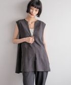 【ローリーズファーム/LOWRYS FARM】のバスケットベスト チャコール18|ID: prp329100004534383 ipo3291000000032747378