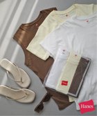 【スローブ イエナ/SLOBE IENA】の《3枚セット》Hanes/ヘインズ SLOBE別注 3PACK TEE その他カラー K|ID: prp329100004534391 ipo3291000000032046145