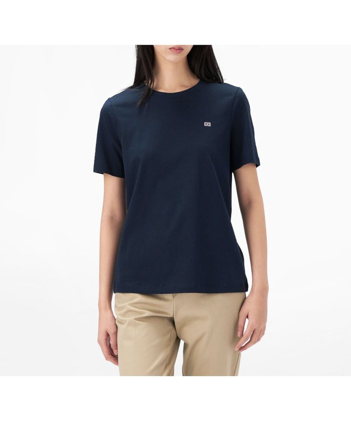 【トミーヒルフィガー/TOMMY HILFIGER】のクルーネックフラッグTシャツ インテリア・キッズ・メンズ・レディースファッション・服の通販 founy(ファニー) https://founy.com/ ファッション Fashion レディースファッション Ladies' Fashion Online トップス・カットソー Tops/Tshirt シャツ/ブラウス Shirts/Blouses ロング / Tシャツ T-Shirts アメリカン American クラシック Classic ゴルフ Golf デニム Denim モダン Modern ルーズ Loose ワンポイント One Point 人気 Popularity |ID: prp329100004534400 ipo3291000000032680681