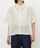 【ビショップ/Bshop】のレース 襟付き半袖シャツ WOMEN 人気、トレンドファッション・服の通販 founy(ファニー) ファッション Fashion レディースファッション WOMEN トップス・カットソー Tops/Tshirt シャツ/ブラウス Shirts/Blouses スリット Slit メッシュ Mesh レース Race 半袖 Short Sleeve thumbnail ECRU|ID: prp329100004534402 ipo3291000000032046196