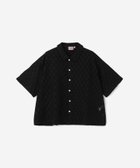 【ビショップ/Bshop】のレース 襟付き半袖シャツ WOMEN 人気、トレンドファッション・服の通販 founy(ファニー) ファッション Fashion レディースファッション WOMEN トップス・カットソー Tops/Tshirt シャツ/ブラウス Shirts/Blouses スリット Slit メッシュ Mesh レース Race 半袖 Short Sleeve thumbnail BLACK|ID: prp329100004534402 ipo3291000000032046197