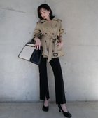【アニュアンス/anuans】のストレッチスリットフレアパンツ 人気、トレンドファッション・服の通販 founy(ファニー) ファッション Fashion レディースファッション Ladies' Fashion Online パンツ Pants インナー Inner ダブル Double フレア Flare thumbnail BLACK|ID: prp329100004534406 ipo3291000000032599208