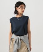 【ベイフロー/BAYFLOW】の接触冷感/しなやかな肌触り シルケットノースリーブT 人気、トレンドファッション・服の通販 founy(ファニー) ファッション Fashion レディースファッション WOMEN トップス・カットソー Tops/Tshirt キャミソール / ノースリーブ No Sleeves インナー Inner キャミ Cami 抗菌 Antibacterial シルク Silk シルケット Mercerization シンプル Simple スリット Slit デニム Denim ノースリーブ No Sleeve ビスチェ Bustier プリント Print ベーシック Basic おすすめ Recommend 夏 Summer thumbnail ネイビー88|ID: prp329100004534413 ipo3291000000032046244
