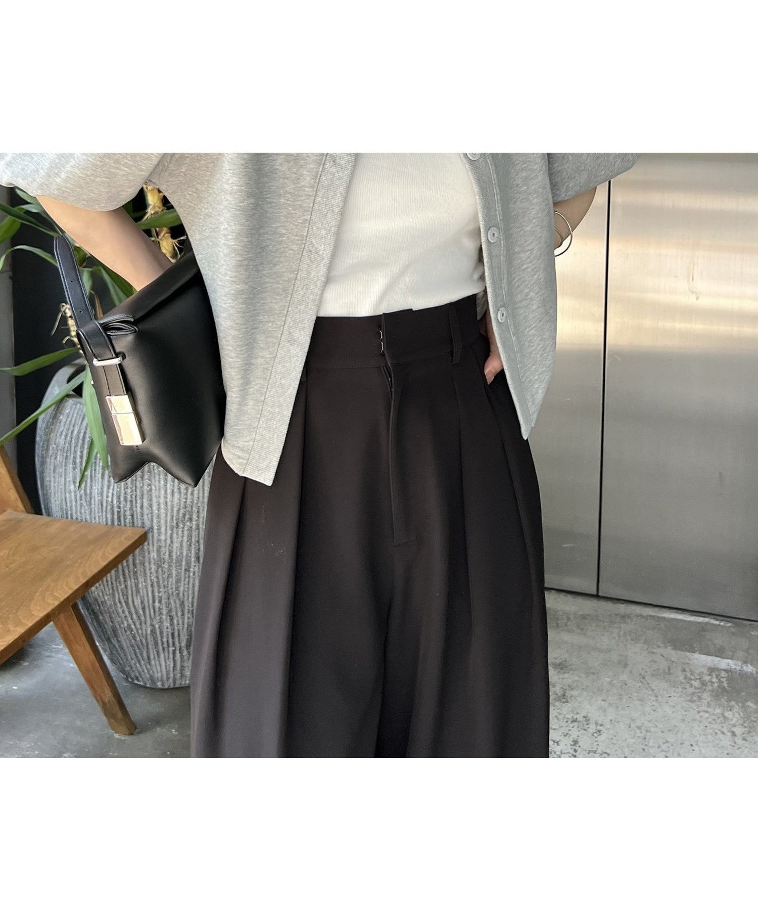 【カプリシューレマージュ/CAPRICIEUX LEMAGE】の前開きパフトップス インテリア・キッズ・メンズ・レディースファッション・服の通販 founy(ファニー) 　ファッション　Fashion　レディースファッション　WOMEN　トップス・カットソー　Tops/Tshirt　おすすめ　Recommend　カーディガン　Cardigan　スリーブ　Sleeve　マキシ　Maxi　羽織　Haori　グレー|ID: prp329100004534436 ipo3291000000032046335