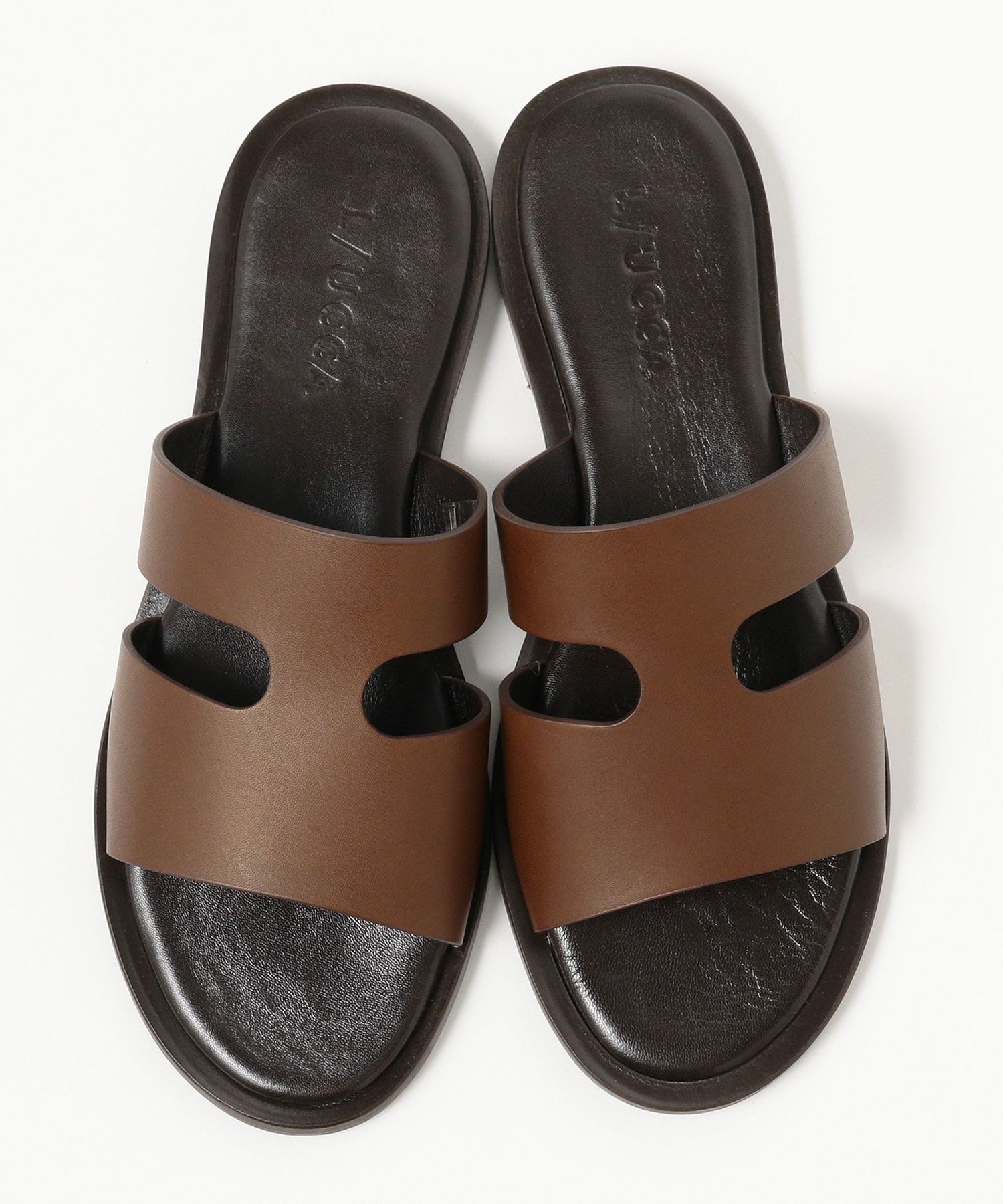 【ビームス/BEAMS / MEN】のL/UCCA / 別注 レザーサンダル インテリア・キッズ・メンズ・レディースファッション・服の通販 founy(ファニー) 　ファッション　Fashion　メンズファッション　Fashion for Men　おすすめ　Recommended / Our Picks　エレガント 上品　Elegant　クッション　Cushion, Throw Pillow　サンダル　Sandals, Summer Shoes　ジャケット　Jacket, Outerwear　別注　Limited Edition, Custom Order　D.BROWN×D.BROWN|ID: prp329100004534441 ipo3291000000032786797