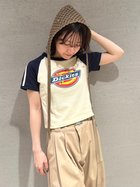 【リリーブラウン/Lily Brown】の【Dickies×LILYBROWN】グラフィックコンパクトTシャツ 人気、トレンドファッション・服の通販 founy(ファニー) ファッション Fashion レディースファッション WOMEN トップス・カットソー Tops/Tshirt シャツ/ブラウス Shirts/Blouses ロング / Tシャツ T-Shirts グラフィック Graphic コレクション Collection コンパクト Compact シンプル Simple スポーティ Sporty プリント Print thumbnail CRM[004]|ID: prp329100004534461 ipo3291000000032046438