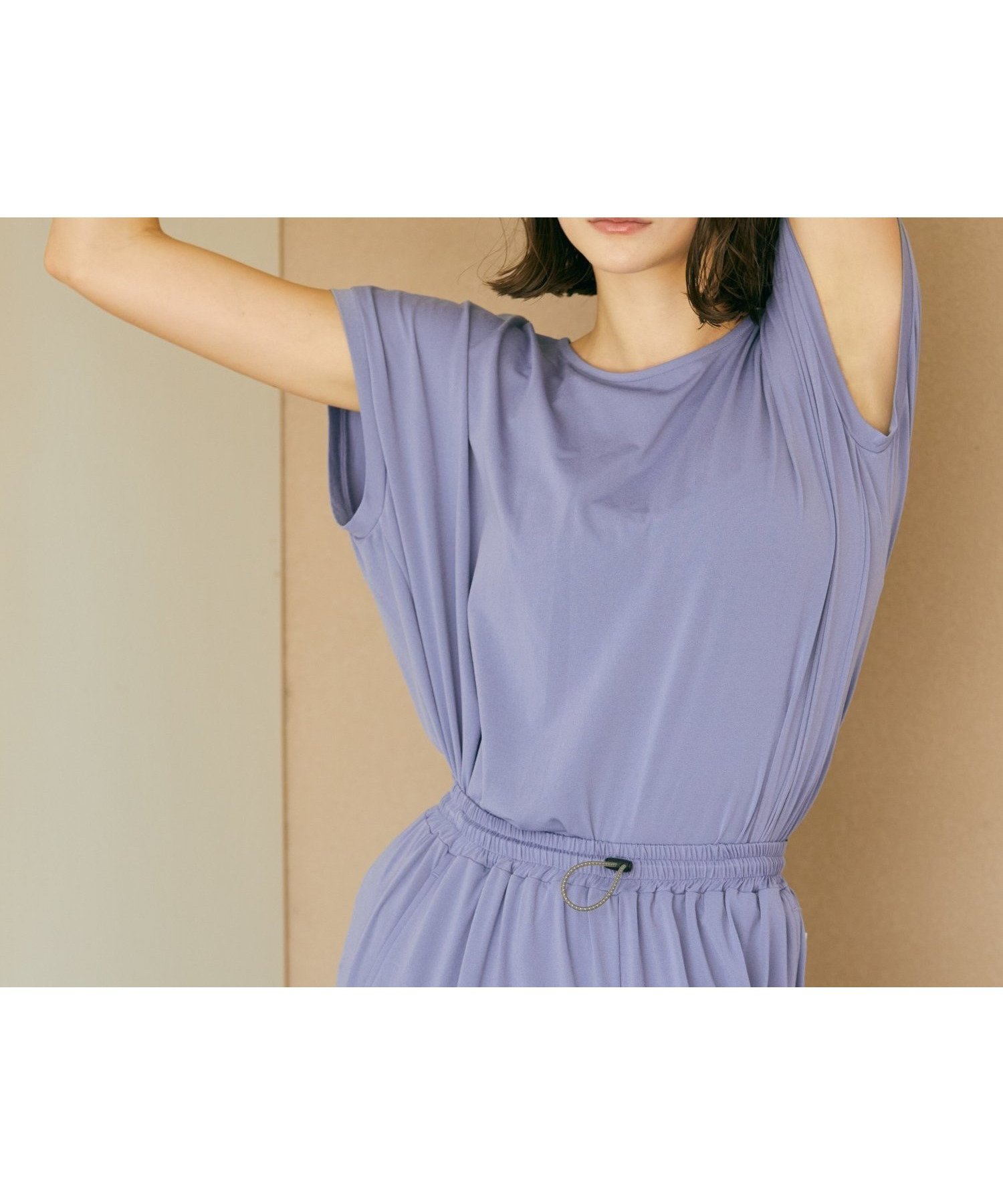 【ジュリエ/Julier】の【定番】ライトプライムドレープトップス 人気、トレンドファッション・服の通販 founy(ファニー) 　ファッション　Fashion　レディースファッション　WOMEN　トップス・カットソー　Tops/Tshirt　ストレッチ　Stretch　定番　Standard　人気　Popularity　ビッグ　Big　ヨガ　Yoga　ラベンダー　Lavender　エレガント 上品　Elegant　 other-1|ID: prp329100004534485 ipo3291000000032046520