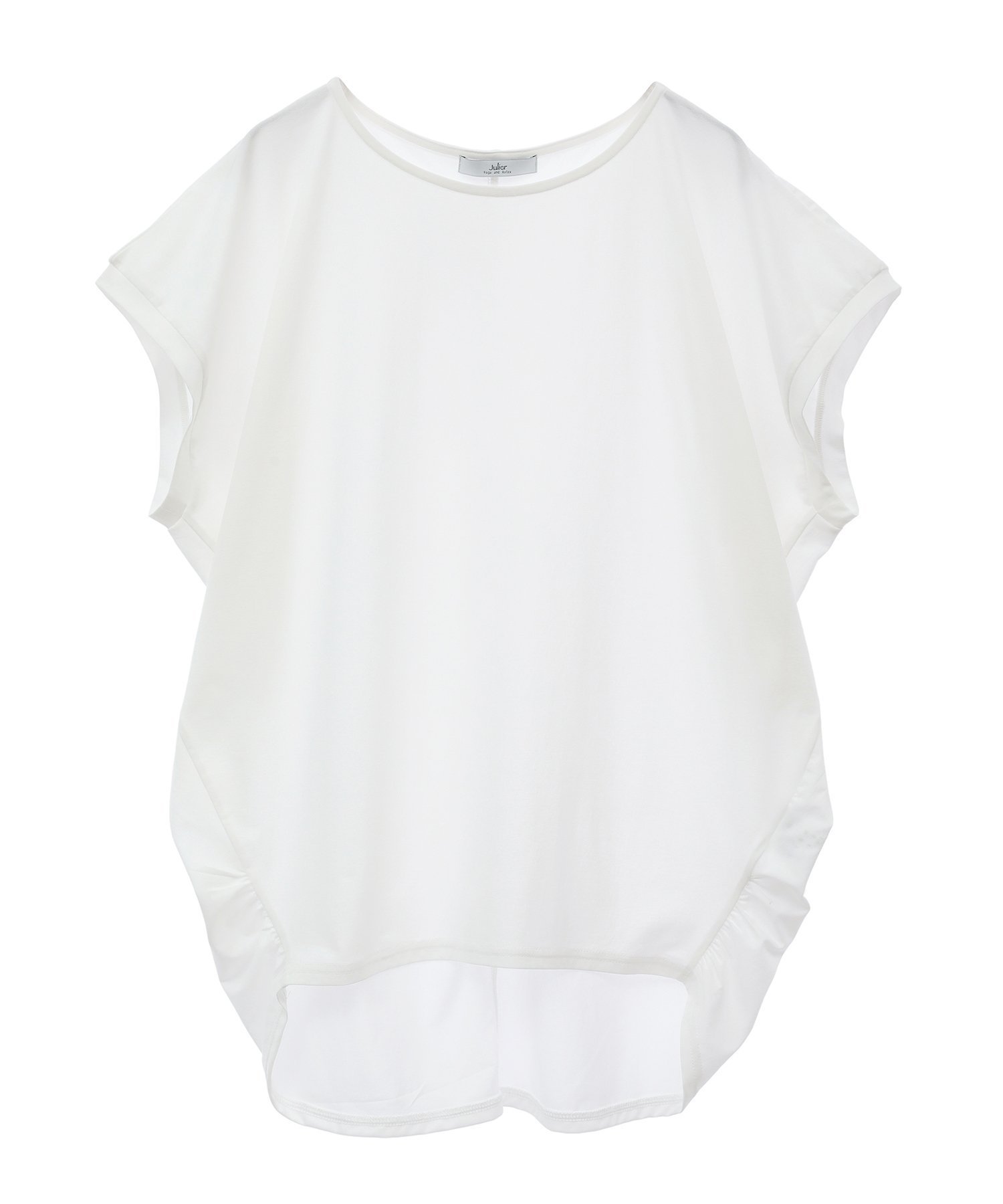 【ジュリエ/Julier】の【定番】ライトプライムドレープトップス インテリア・キッズ・メンズ・レディースファッション・服の通販 founy(ファニー) 　ファッション　Fashion　レディースファッション　WOMEN　トップス・カットソー　Tops/Tshirt　ストレッチ　Stretch　定番　Standard　人気　Popularity　ビッグ　Big　ヨガ　Yoga　ラベンダー　Lavender　エレガント 上品　Elegant　ホワイト|ID: prp329100004534485 ipo3291000000032046522