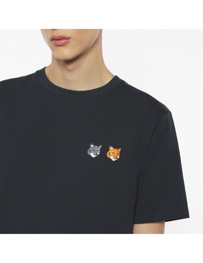 【メゾン キツネ/MAISON KITSUNE / MEN】のDOUBLE BOLD FOX HEAD COMFORT TEE-SHIRT インテリア・キッズ・メンズ・レディースファッション・服の通販 founy(ファニー) https://founy.com/ ファッション Fashion メンズファッション Fashion for Men パッチ Patch, Appliqué 半袖 Short Sleeve, Half Sleeve 夏 Summer S/S・春夏 SS, Spring/Summer, Warm Season |ID: prp329100004534490 ipo3291000000032730929