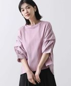 【グレディブリリアン/Gready Brilliant】のGready Brilliant/2_シアータックパフ5SV 人気、トレンドファッション・服の通販 founy(ファニー) ファッション Fashion レディースファッション WOMEN カットソー Cut And Sew シアー Sheer バランス Balance thumbnail PNK|ID: prp329100004534518 ipo3291000000032046658