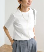 【フレームワーク/FRAMeWORK】の≪追加≫ギザコットンコンパクトTEE ホワイト|ID: prp329100004534521 ipo3291000000032046668