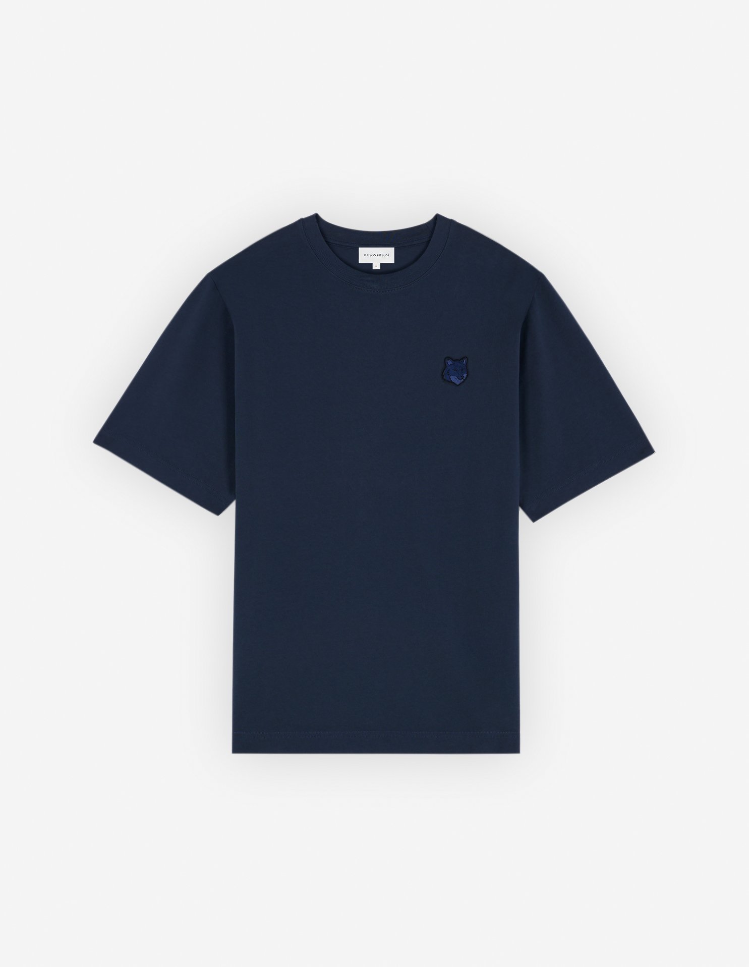 【メゾン キツネ/MAISON KITSUNE / MEN】のMaison Kitsune/BOLD FOX HEAD PATCH OVERSIZE TEE SHIRT インテリア・キッズ・メンズ・レディースファッション・服の通販 founy(ファニー) 　ファッション　Fashion　メンズファッション　MEN　パッチ　Patch　半袖　Short Sleeve　夏　Summer　S/S・春夏　Ss・Spring/Summer　DEEP NAVY|ID: prp329100004534523 ipo3291000000032046674
